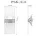 KICAAO Modern Wall Sconces Set of Two, Led Wall Light 10w, 6000k White Light Up Downlight, Hardwired Acrylic Wall Light Lighting, Suitable for Living Room Corridor Bedside (Cool White 6000K 2Pack)