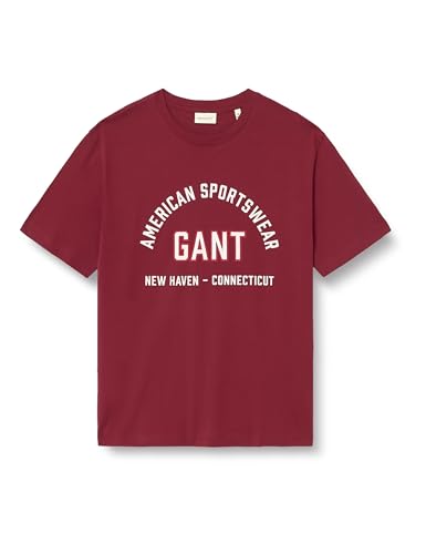 Camiseta Impresa con gráficos SS, Rojo, S