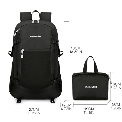 Mochila ultraligera plegable para senderismo y camping miniatura 5
