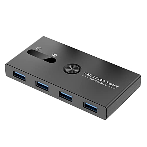 Sélecteur de commutateur USB pour contrôler deux PC sans débrancher - 3