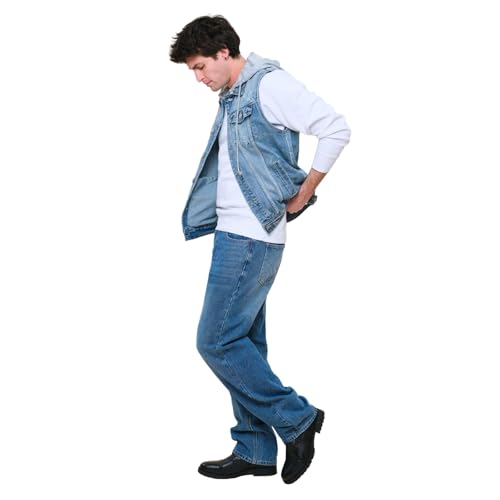 Image of VICTORIOUS Rocker Denim Jean Vest Jacket