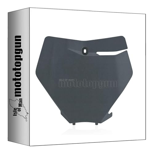 Puerta del numero delantero Acerbis gris metal para KTM XC 300 TPI 2019-2022 Mototopgun