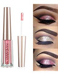GL-Turelifes Diamond Glitter Liquid Eyeshadow & Eyeliner Pen Starry Sequins Mermaid Eye Shadow Long Lasting Shiny and Pigmented Waterproof Sparkling &Shimmer Eyes Makeup(#6 Pink)