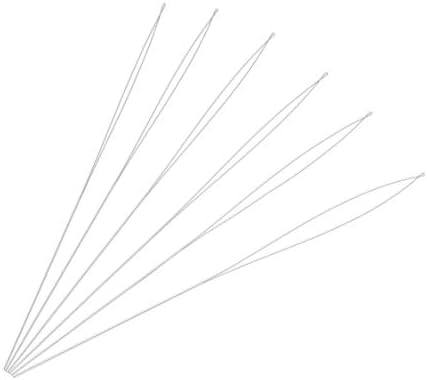 Dritz 252 Looped Needle Threaders-6/Pkg, Silver, 4 UK