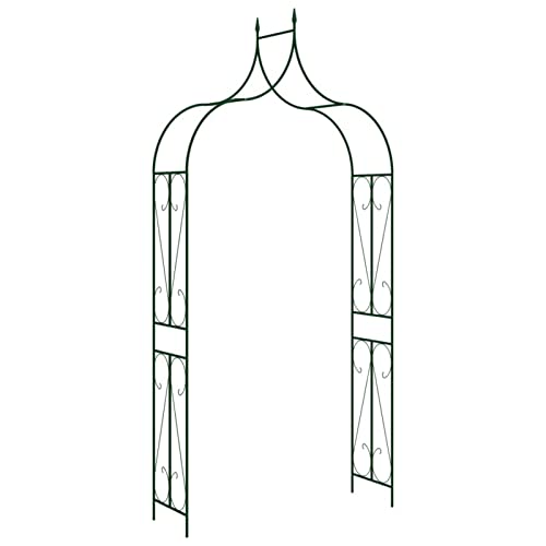 Arche de jardin en treillis métallique pour redresser les plantes grimpantes affaissées