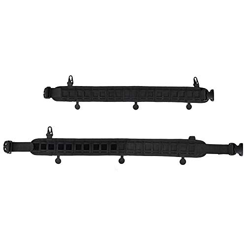 Cinturón de combate Molle acolchado DETECH de nylon 1000D resistente para uso táctico 4