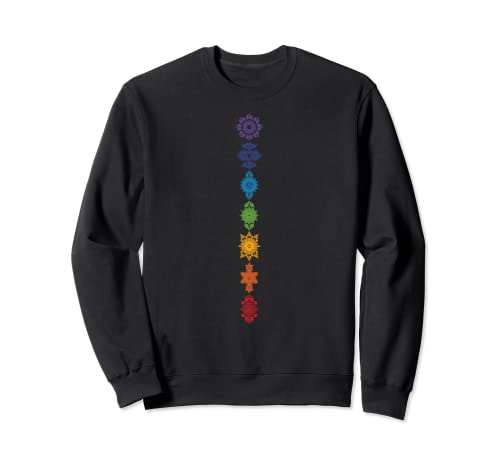 Kundalini 7 chakras Namaste Cadeau de yoga pour homme et femme Sweatshirt