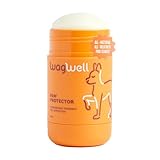 WagWell Paw Protector Dog Paw Balm | Lick-Safe, Vet-Approved Paw & Nose Balm | Microbiome-Friendly, Dermatologist Tested | Hot Pavement & Cold Weather Protection | To Hydrate, Condition & Protect Paws