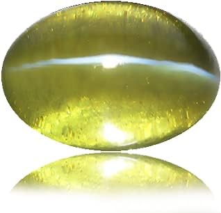 3.00 Ratti / 2.00 Carat Cats Eye Stone Original Certified Natutal Lehsunia Ketu Gemstone-image-48