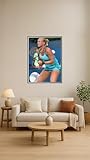 Wall Art Impact Tennis Players Collection - Kiki Bertens at 2015 US Open 【Photo Paper】