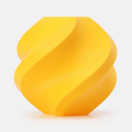 Image of Bambu Lab PLA Matte Filament Sunflower Yellow 1kg Refill
