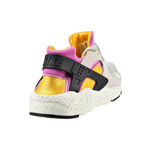 Nike Huarache Run Big Kids' Shoes Size - 7 Light Bone/Lethal Pink2