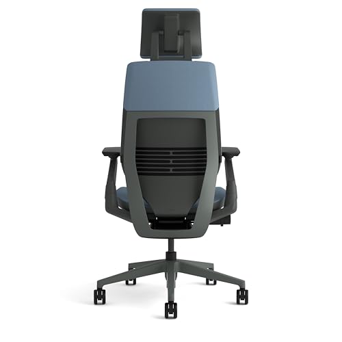 Image of Steelcase Gesture Ergonomic Office Chair With 360 Armrests, 3D Live Back Lumbar Support, Adjustable Headrest Cloud
