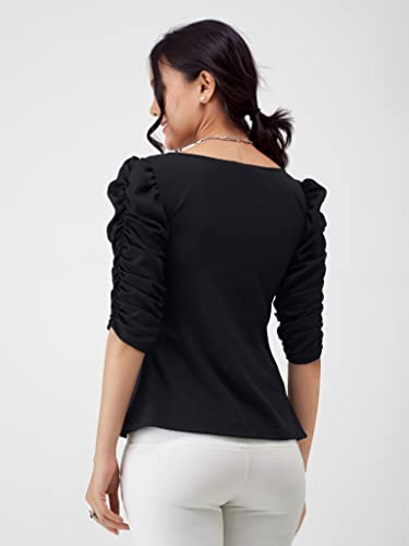 Image of AASK Casual Solid Women Top