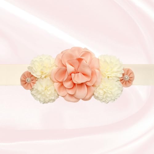Image of Wanna Party Belly Band Sash for Mommy to Be,Baby Shower Maternity Sash Belly Belt for Mom to be Props for Baby Shower Party