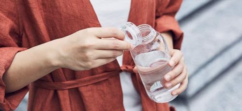 KINTO 20397 Water Bottle, 33.4 fl oz (950 ml), Clear, Lightweight, Dishwasher Safe, My Bottle