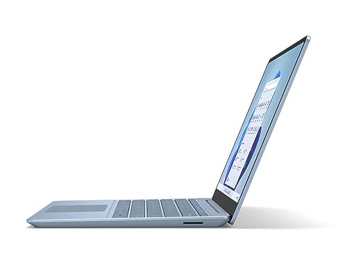 Image of Microsoft Surface Laptop GO 2, 12.4 inch PIXELSENSE Touchscreen, 11TH GEN Intel: i5, 8GB RAM, 128GB SSD W10H-S ICE Blue (Renewed Premium)