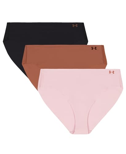 Image of Under Armour Women's 3-pack Pure Stretch No Show Bikini Underwear, All-day Comfort Fit & Ultra-soft