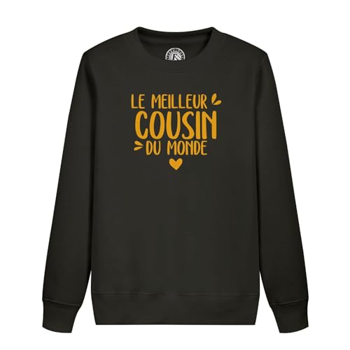 Sweatshirt enfant le meilleur cousin vêtement mode famille et idée cadeau