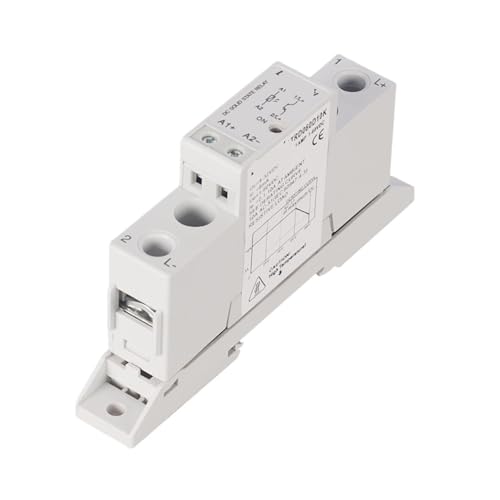 Relé de estado sólido TRD060D10K para riel DIN control CC 10A 60V entrada 5V 12V 24V 32V