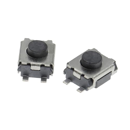 Interruptores de botón táctil SMD de 4 pines para arreglar pulsadores que fallan, pack de 50 5