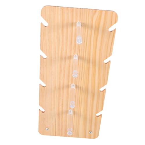 NAMOARLY Eyeglasses Stand Wooden Glasses Holder Sturdy Rack for Daily Use Display Home or Store Portable