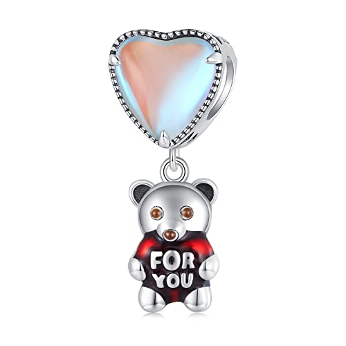 Plata de ley 925 en dijes de gato y perro para pulseras de mujer