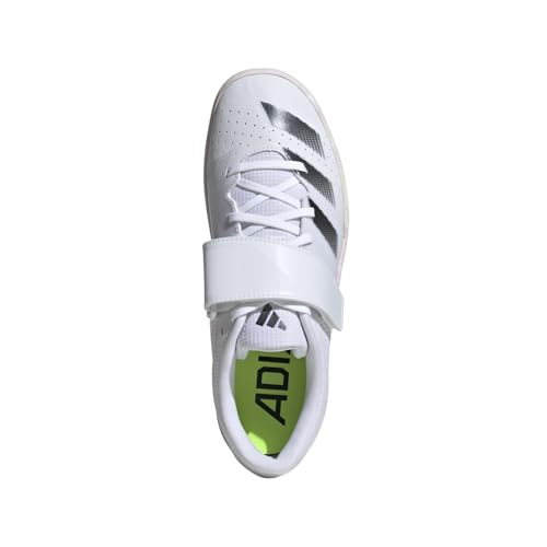 adidas Mens Adizero Throws Running Sneakers Shoes - White4