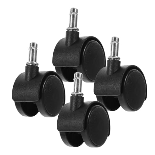 Roulettes pivotantes nylon MAGICLULU avec frein pour meubles de maison