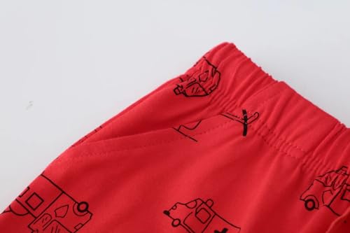 Image of Toddler Boy Clothes Kids Summer Cotton Outfits Shirt Short Sets Size 2-7