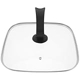 Une expérience culinaire transparente : le couvercle en verre pour poêle apporte une visibilité optimale dans votre cuisine, vous permettant de suivre chaque étape de la cuisson de votre wok chinois, de votre grille- , de votre poêle à frire ou de tout autre type de poêle