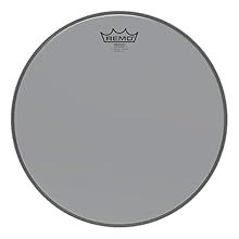 Suitable for tom-toms and snare drums, ideal for acoustic drum kits in studio and live use. Remo Colortone Emperor Clear with open, bright tone and strong attack – known for full projection and assertiveness. Two-ply 7-mil Mylar film with Remos Skynd...