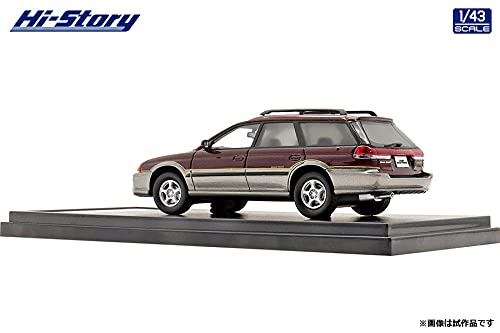 Hi Story HS324RE 1/43 Subaru Legacy Grand Wagon (1996) Deep Red