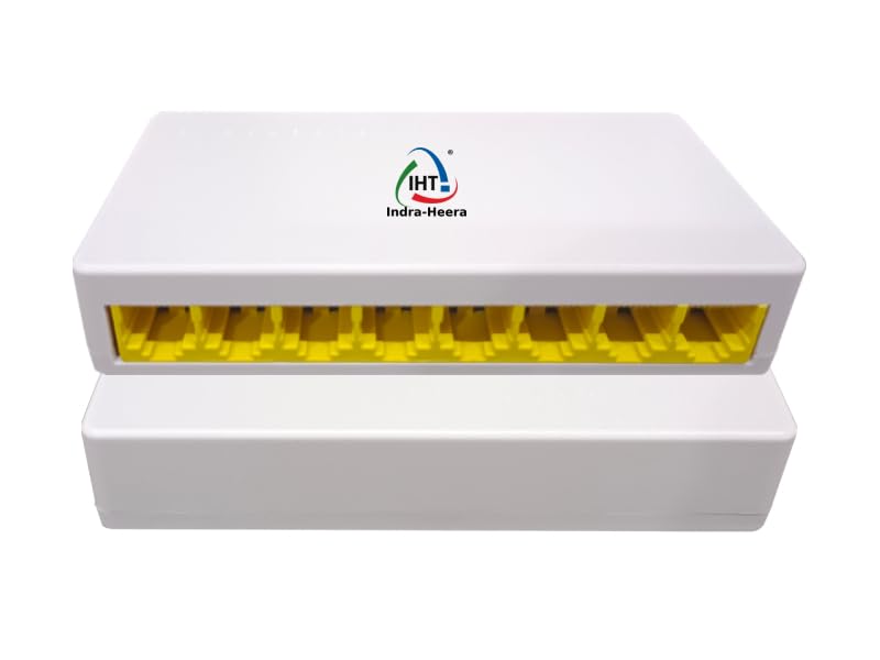 Networking Switch (SWD1080) 8*GE Port | UnManaged Gigabit Intelligent Ethernet Switch | Non PoE