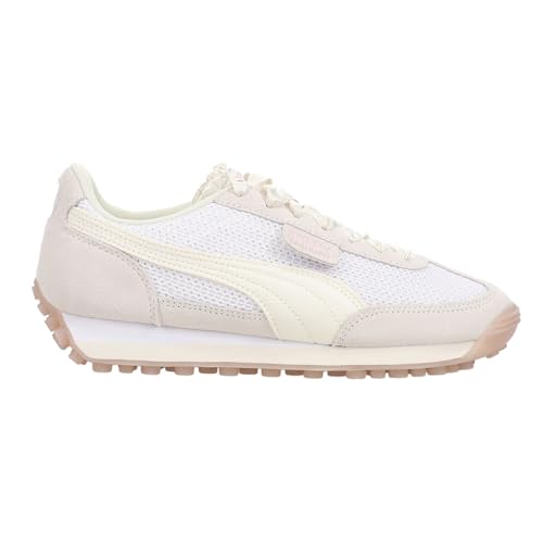 PUMA Womens Easy Rider Ballet Lace Up Sneakers Shoes Casual - Beige, White