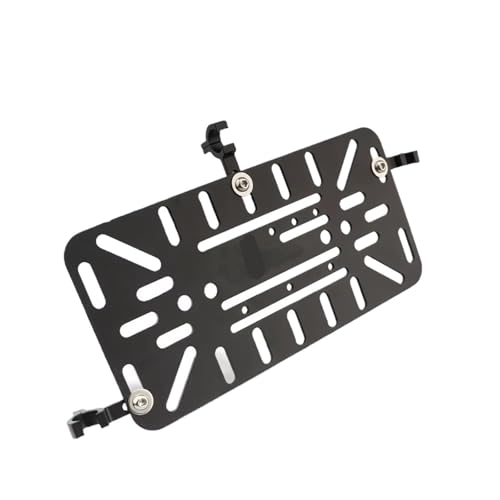 Support de boîte latérale 16mm et panneau de montage pour sac de coffre moto