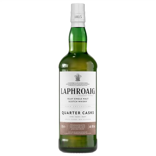 Laphroaig Quarter Cask | Islay Single Malt Scotch Whisky | mit Geschenkverpackung | in Quarter Casks gereift | 48% Vol | 700ml Einzelflasche