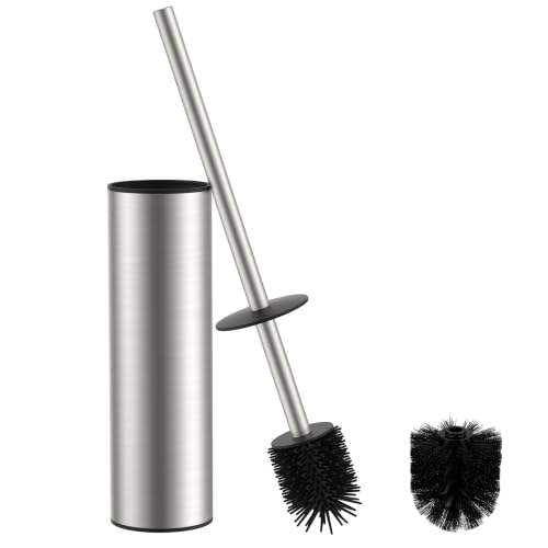 FORIOUS SUS304 Toilet Bowl Cleaner Brush and Holder Set Tall - $11.99 AC - image 1