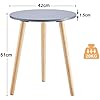 Table D'Appoint, Petite Table Basse Bois, Bout De Canapé, Petite Table