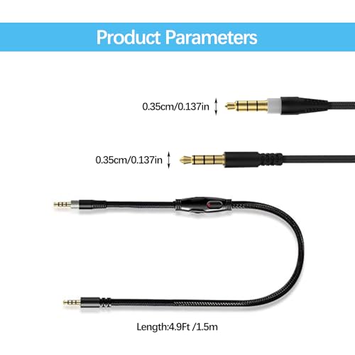 Cable Auxiliar de Audio Flylin 2m 3.5mm Hombre a Hombre miniatura 3