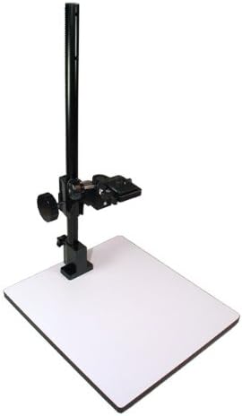 Albinar 23 inch High Copy Macro Stand with 14 inch x 16 inch Base, Quick Release Mount and Bubble Level