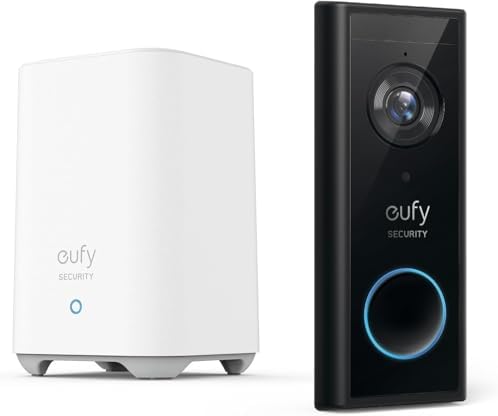 eufy Security, Video Doorbell S220 2K (Battery-Powered) with Home...