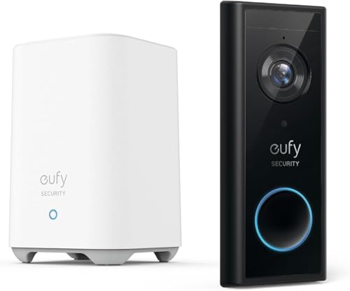 eufy Security, Video Doorbell S220 2K (Battery-Powered) with Home...