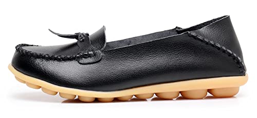 Image of VenusCelia Women's Decoration Comfy Walking Flat Loafer