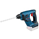 Bosch Professional GBH 18 V-LI Compact Martillo perforador a batería, 1 J, diámetro máximo hormigón 12 mm, SDS plus, sin batería, en L-BOXX, 18 V
