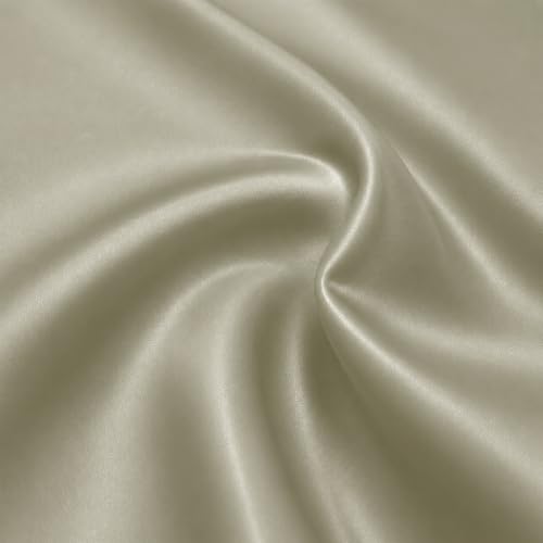 Image of HOMEMONDE 100% Bamboo King Size Flat Bedsheet with 2 Pillow Covers | 300 TC Luxury Cooling Bed Sheet | Ultra Soft, Breathable & Moisture Wicking | (Taupe, 108x108 Inches)