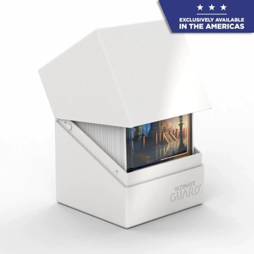 Image of Ultimate Guard Boulder 100+ Solid Deck Box Red