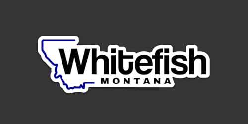 Whitefish - Montana - Ski Resort Stickers