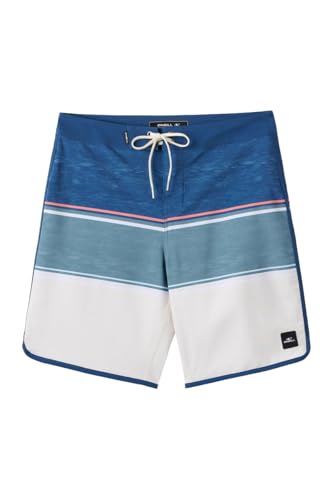 Short de bain Lennox Scallop O'Neill stretch et hydrophobe pour la plage