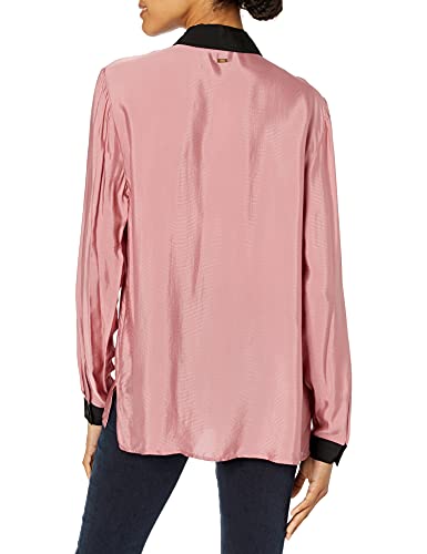 ARMANI EXCHANGE Strisce Sottili Maglietta, Rosa